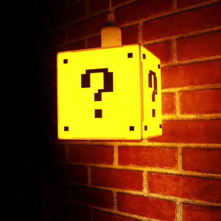 Classic Game-Inspired Question Mark Block Decor