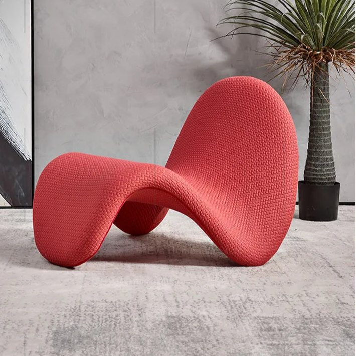 Single Creative Special-Shaped Tongue Chair
