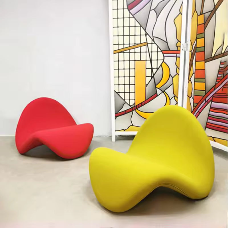 Single Creative Special-Shaped Tongue Chair
