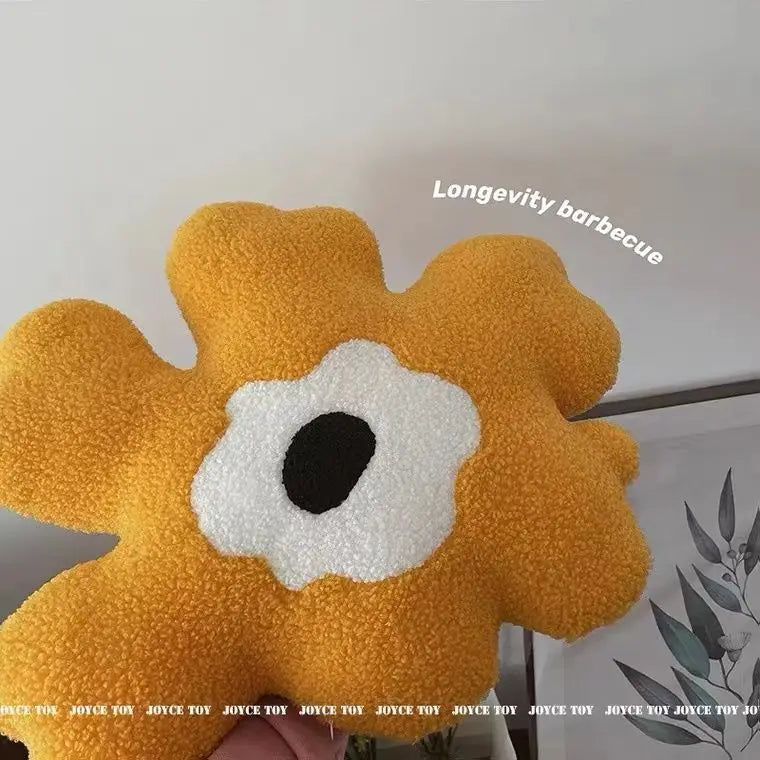 Nordic Cream Style Flower Pillow