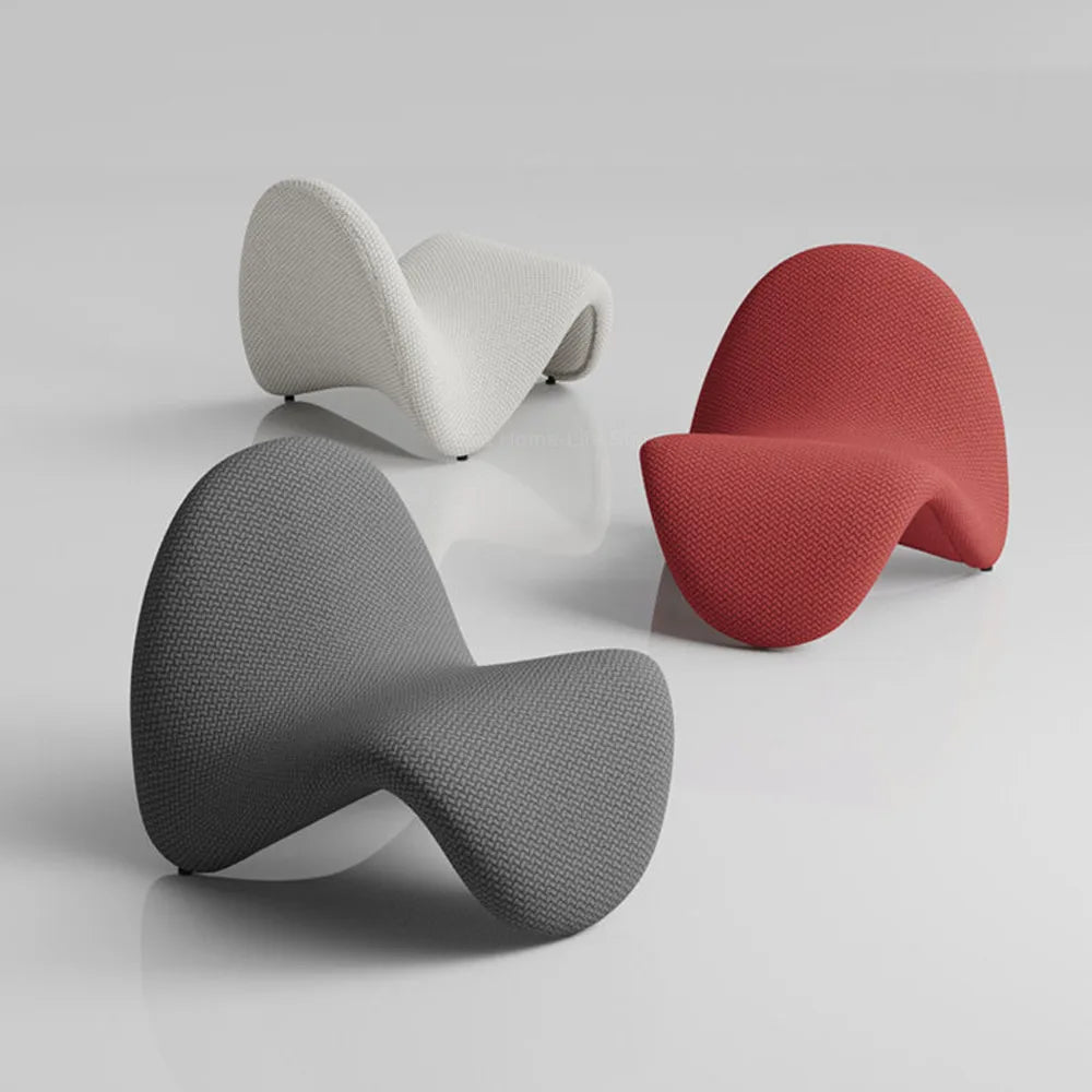 Single Creative Special-Shaped Tongue Chair